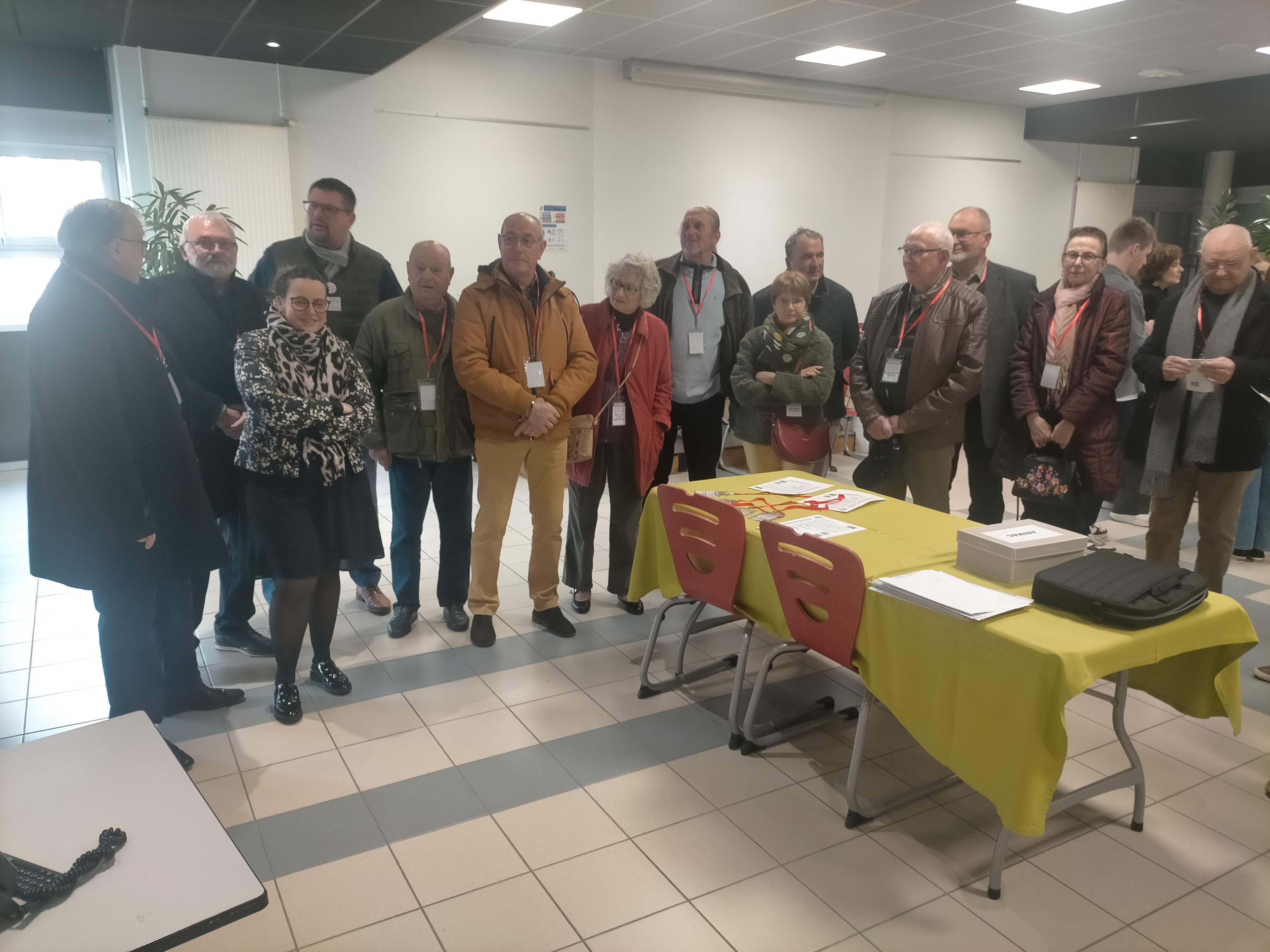 Visite des établissements Hertus à Champniers.