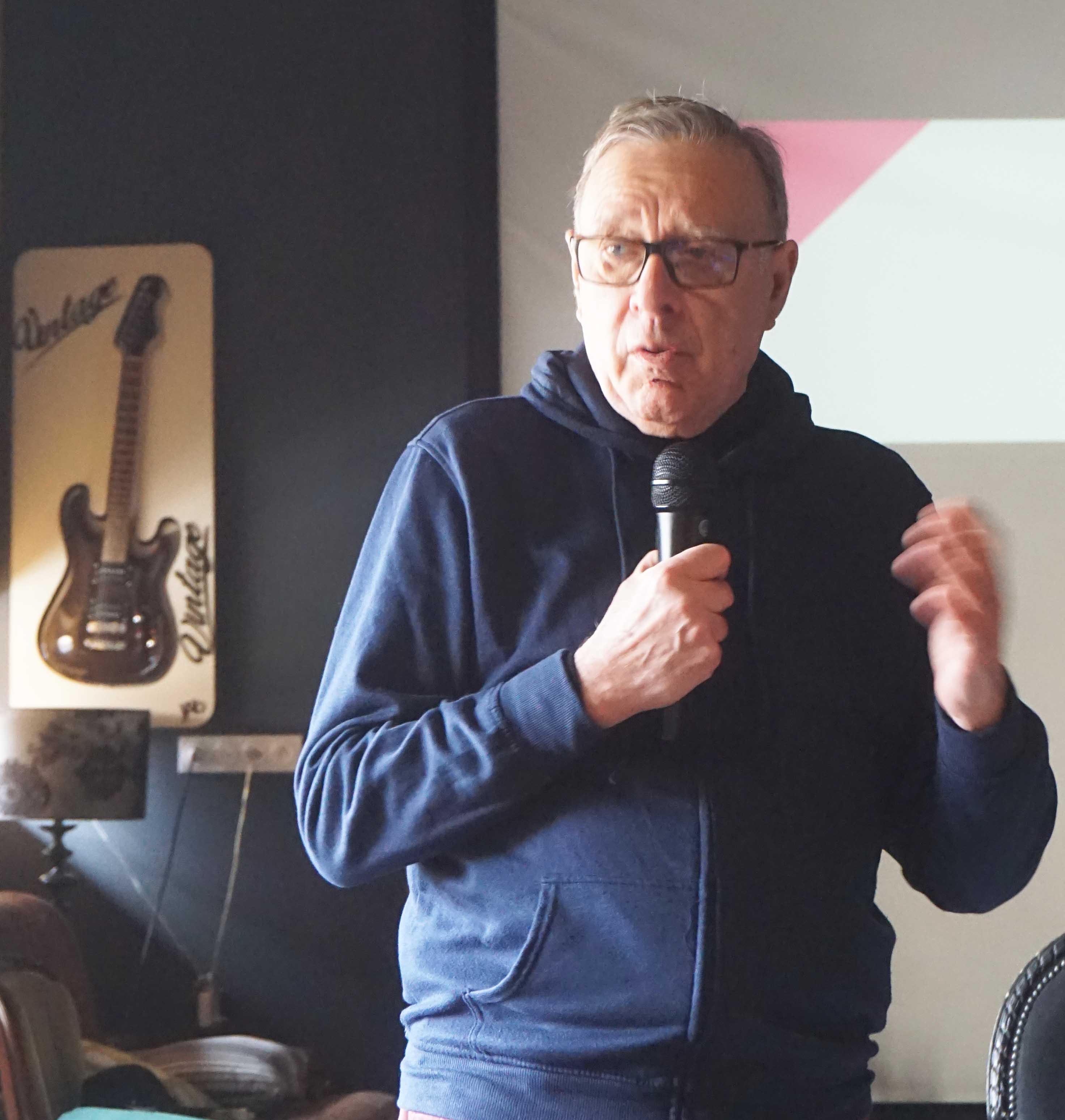 Christian parlait déjà du futur site web !