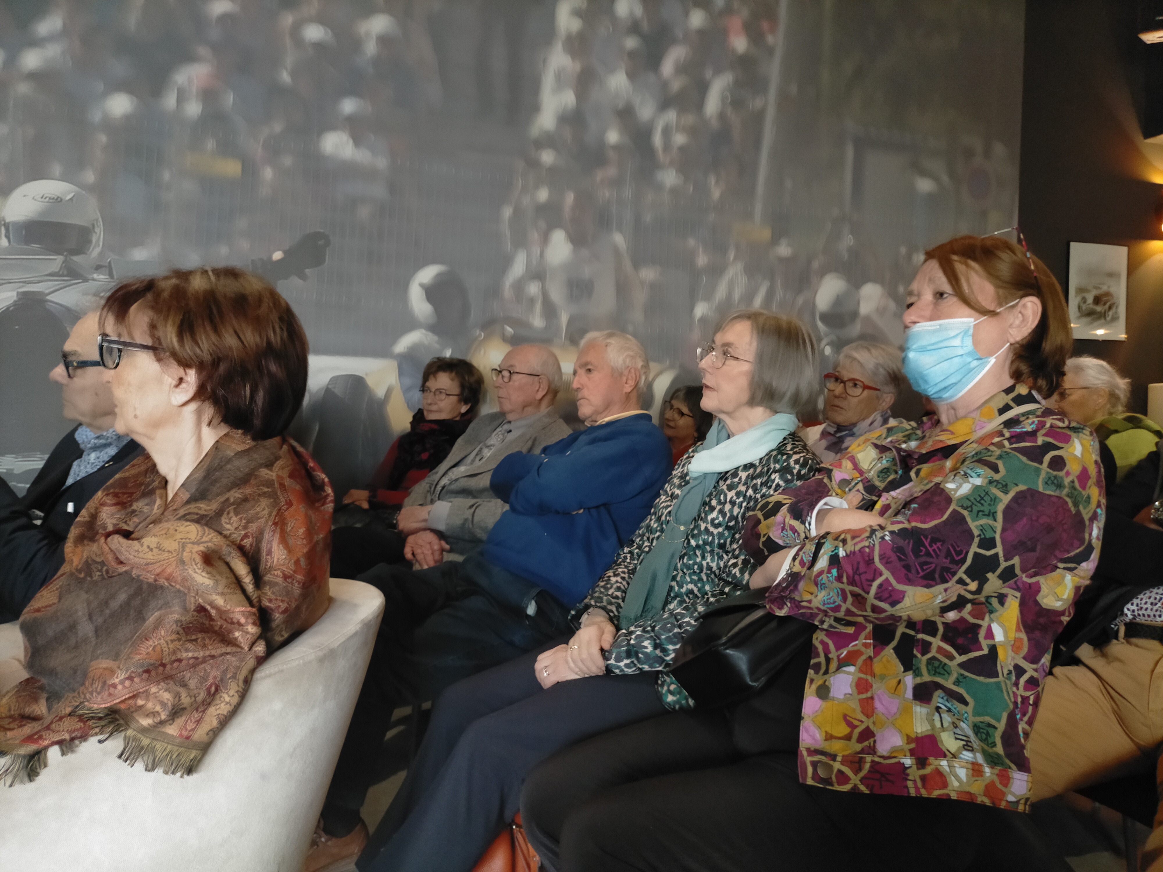 Le public attentif ...