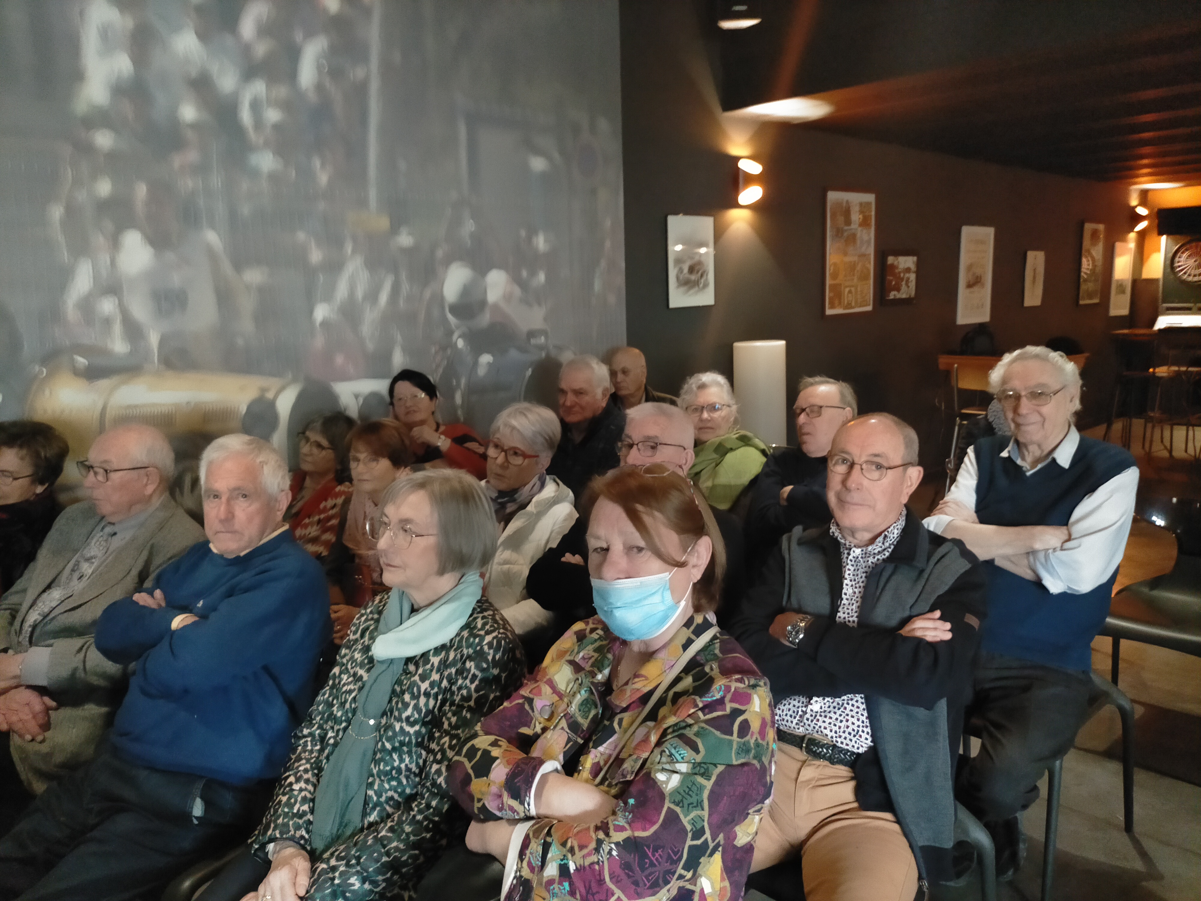 Le public attentif ...